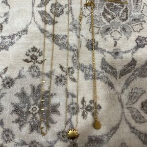 Madewell gold necklaces